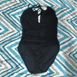 Black One Piece Swimsuit